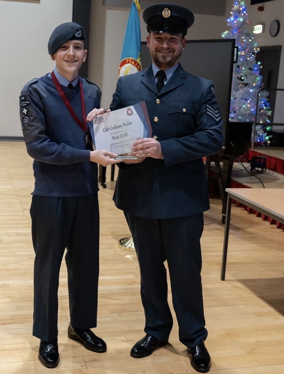 Air Cadet training activity