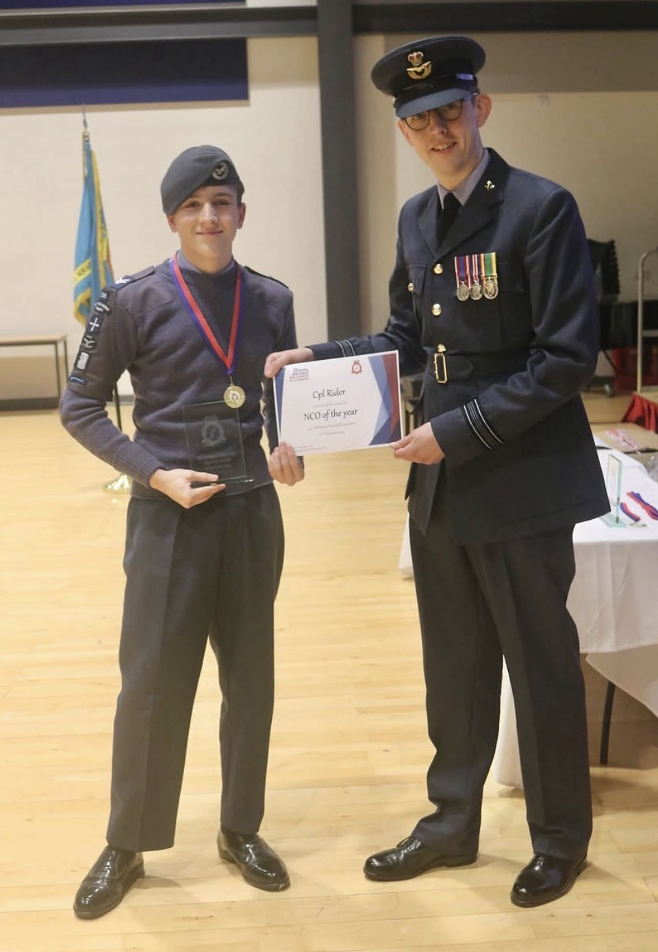 Air Cadet training and development
